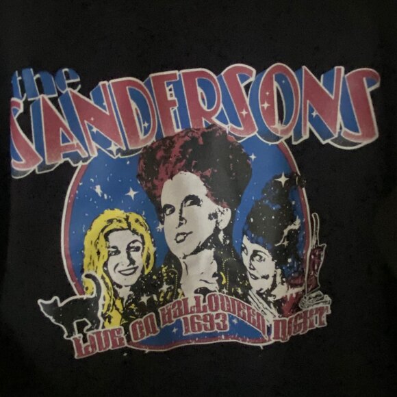 Girl Tribe Co | Hocus Pocus Sanderson Sisters Black Halloween Sweatshirt SMALL - Picture 6 of 6